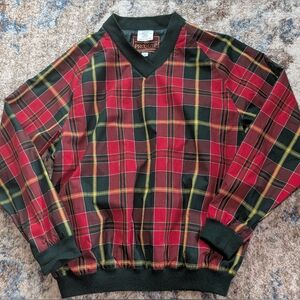 Proquip Golf Plaid Pullover Size M